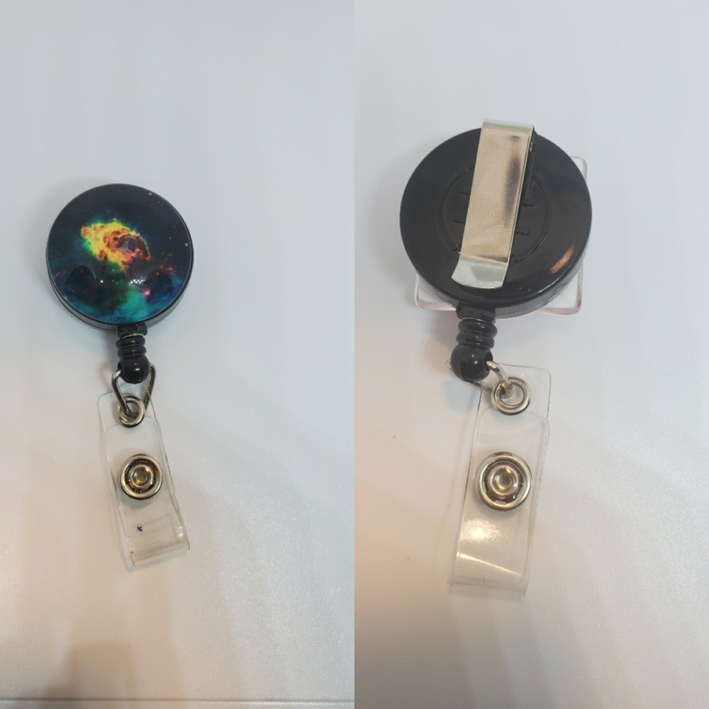 Retractable Badge Alligator Clip